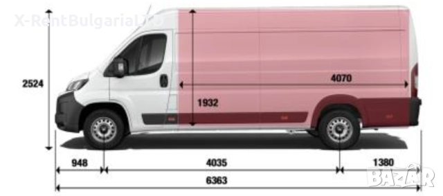 Товарен бус под наем – България и чужбина ⚠️ Свободни дати – резервирай сега!, снимка 4 - Rent a car - 52895655