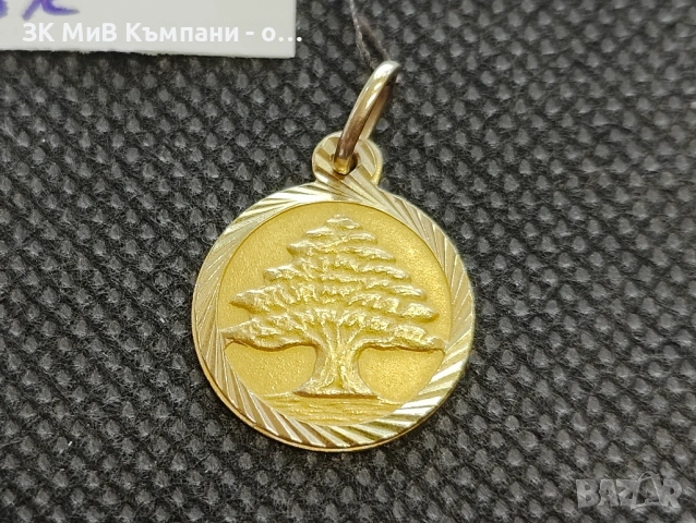 Златна висулка 3.06гр-18к, снимка 2 - Колиета, медальони, синджири - 53599254