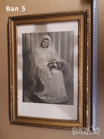 Стари снимки с красиви рамки ЦАРСКИ ОФИЦЕР - 2 броя . Снимка, снимка 5 - Антикварни и старинни предмети - 52576713