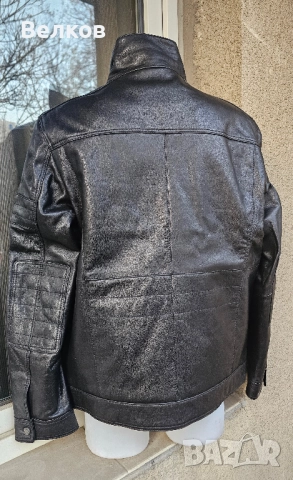 Мъжко кожено яке от естествена кожа - размер L - цена 250 евро, снимка 7 - Якета - 52433576