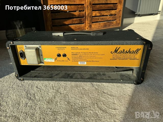 Marshall Valvestate 8100 + Marshall MF400 4x12, снимка 3 - Китари - 45855975