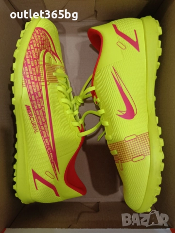 Nike - Mercurial Vapor 14 Club TF №38.5 Оригинал Код 820, снимка 2 - Детски маратонки - 52460249