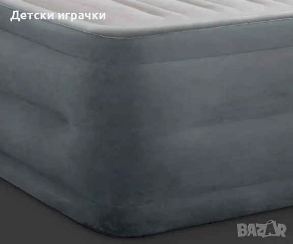 Матрак надуваем с вградена помпа Intex, 152х203х56см, Comfort-Plush High Rise , снимка 8 - Надуваеми легла - 50075960