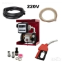 Електрическа помпа за източване на гориво тип бензиностанция 220V,, снимка 4