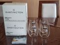 Четири кристални чаши за бяло вино от Dartington Solo, снимка 1 - Чаши - 45434161