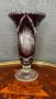 Кристална ваза Bohemia, снимка 1 - Вази - 45992335