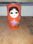 Матрьошка стара руска дарвена кукла 5 в 1, снимка 2