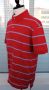 Tommy Hilfiger Mens Red Blue Striped Casual Polo Short Sleeve Shirt Size M, снимка 7
