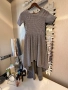 Рокля, асиметрична, пепит, снимка 6