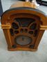 № 7613 стар радиоапарат -  Antique Radio VMR-5011 - EDUTEC  - Ретро вид  -излъчване - FM и MW - захр, снимка 3