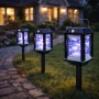 Градинска индукционна соларна лампа, снимка 4