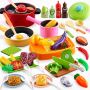 Нов Образователен Кухненски Комплект за Малки Готвачи 47 Части деца подарък, снимка 1 - Образователни игри - 45367570