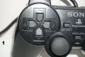 Два Броя Оригинални Джойстици DUALSHOCK 2 SCPH 10010 За Конзола Sony Playstation 2 , снимка 3