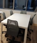 Бяла маса IKEA в комплект с 6 броя столове - добро състояние, снимка 2