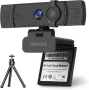 WINSAFE 4K уеб камера за компютър, 4K UHD видео разговори, PDAF автофокус, два микрофона, снимка 1