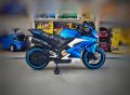 ТОП ЦЕНА!НОВО!Акумулаторен мотор Motocross BLUE с 12V батерия,LED светлини, снимка 3