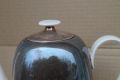 Старо Немско порцеланово чайниче облицовано със сребърен лист ''Rosenthal, снимка 6