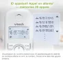 Безжичен телефон Vtech CS150, DECT, 2 слушалки, блокиране на повиквания, идентификация, снимка 6