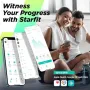 Нов смарт кантар Везни за Тяло - ИТМ, Сърдечен Ритъм, App Синхронизация, снимка 6