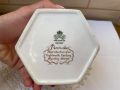 AYNSLEY красива кутия за бижута от костен порцелан от Англия, снимка 4