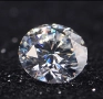 Диамант мойсанит, 12 карата, 15 мм., снимка 1