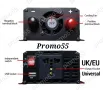 Инвертор за камион 24V-220V 1000W UKC с дисплей, снимка 5