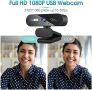 Нова Webcam за Конференции и Стрийминг, 1080P, Трипод Включен, Уеб камера, снимка 6