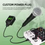 Смесителен пулт, Debra V4, DJ Mixer, Bluetooth, Usb player, Plug and Play , снимка 14