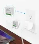 Миниатюрен Wi-Fi Smart превключвател Tuya.  220V, 16A.  Българско упътване , снимка 8