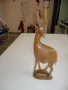 Дървена фигура пластика антилопа газела , снимка 10