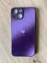 iPhone 13 mini лилав калъф/кейс със стъклен гръб, снимка 1