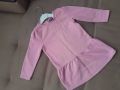 Розова детска плътна рокля Lupilu размер 86/92, снимка 1 - Бебешки рокли - 45191194