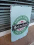 Метална табела бира Heineken Premium Quality Хайнекен бирите лого звезда, снимка 2