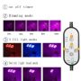 UV Led лампа с дистанционно за отглеждане на растения USB,5V,5W, снимка 4
