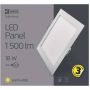 LED панел 220×220, квадратен вграден бял, 18W топло бяло EMOS Lighting, снимка 3