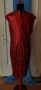 Даска червена рокля с пайети , снимка 3