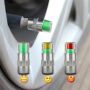 Универсални сензори за отчитане на налягането в автомобилните гуми 4бр. комплект, снимка 4