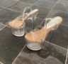 Обувки за танци на пилон, снимка 1 - Дамски обувки на ток - 45887857