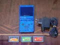 Gameboy advance sp IPS екран с 3 игри, снимка 1