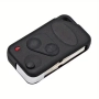 Кутийка  за ключ с 2 бутона, изкачащо острие HU109 за LAND RANGE ROVER Discovery Freelander Defender, снимка 3