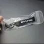 Карбон кожа ключодържател с лого на AMG на топ цена, снимка 3