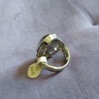 Масивен пръстен сайз 18 с камък нов, снимка 4 - Пръстени - 45360413