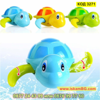 Плуваща костенурка за баня, детска играчка за баня - КОД 3271, снимка 10 - Други - 44955324