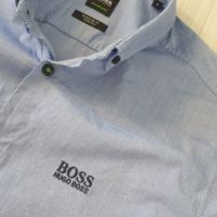 Hugo Boss Regular Fit Stretch Cotton  Mens Size S НОВО! ОРИГИНАЛНА Мъжка Риза!, снимка 4 - Ризи - 46102740