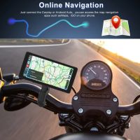 Безжичен CarPlay/AndroidAuto монитор с видеорегистратор за мотоциклет, снимка 2 - Аксесоари и консумативи - 45489927