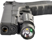 Пистолетен фенер Dulotec G5 Pro – подцевен с лазерен целеуказател зелен, снимка 9 - Къмпинг осветление - 45005002