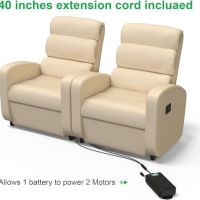 Нова Безжична Батерия 2500mAh за диван и Стол, Лесно Зареждане Съвместима с 2-пин, снимка 6 - Друга електроника - 45536283