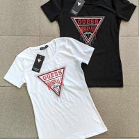Тениски "GUESS " -бяло и черно , снимка 1 - Тениски - 45171992