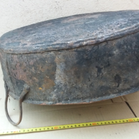 масивна метална тава за агнета, лютеница и друго, снимка 11 - Антикварни и старинни предмети - 44996422