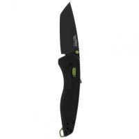 Сгъваем нож SOG Aegis AT Tanto, в цвят Black/Moss - 7,9 см, снимка 2 - Ножове - 45268221